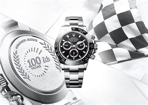 rolex 100 year anniversary watch|rolex 24 hours of le mans.